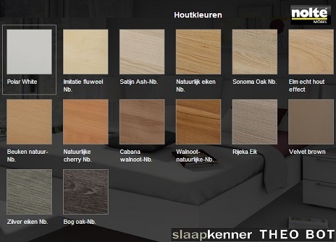 Houtkleuren Sonyo_bed_ledikant_nolte germersheim_maat_90_100_120_140_160_180 breed